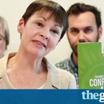 Green party outlines plan for 'caring Britain' in manifesto launch