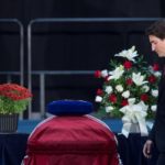 Trudeau honours Allan MacEachen as 'peerless' parliamentarian at N.S. service