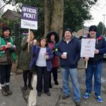 SALFORD WATER WORKERS STRIKE OVER UNITED UTILITIES PENSION GRAB