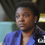 Italy's first black minister fears far-right party's government influence