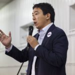 2020 hopeful Andrew Yang hosts rally in Iowa City over a year ahead of caucuses