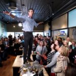 O’Rourke begins 2020 bid with big crowds, centrist message