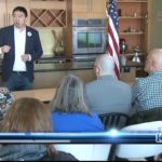 Presidential candidate Andrew Yang stops in Mason City