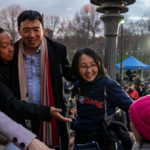 Presidential candidate Andrew Yang brings campaign to Boston Common