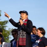 ‘We need to turn the clock forward’: Presidential candidate Andrew Yang’s Seattle rally calls out for new, bold solutions