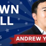 Democratic presidential candidate Andrew Yang supports forgiving most student loan debt but stops short of advocating for free college