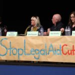 Legal-Aid town hall protests provincial cuts