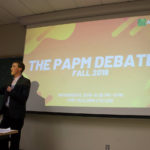 PAPM students face off in debate