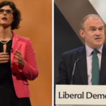 What are the key campaign issues in the Liberal Democrat leadership race?