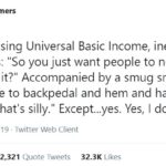 Woman Shares Why ‘Universal Basic Income’ Means People ‘Shouldn’t Have To Work’