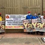 Fighting for a guaranteed basic income in Colombia!