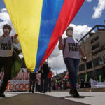 Protesters back on the streets of Colombia amid stalled talks