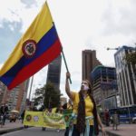 Colombians march to urge Congress to back social reform package