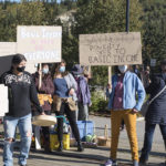 Yukoners lobby for basic income at Whitehorse Healing Totem