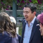 Former Presidential Candidate Andrew Yang Promotes Basic Income at the Mountain View Rally – CBS San Francisco