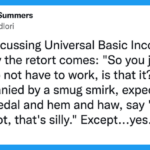 Twitter thread details how the world might be if everyone had universal basic income