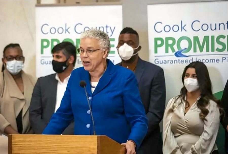 Cook County launches guaranteed income program paying $500 a month to mostly suburban residents
