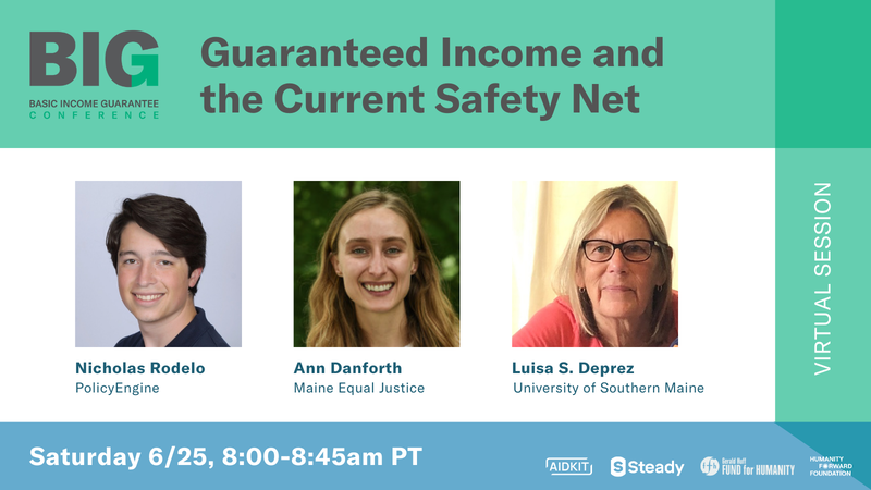 Guaranteed income and the current safety net