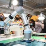 Robots set their sights on a new job: sewing blue jeans