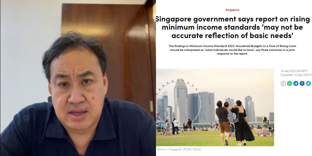Lim Tean criticizes Govt’s rejection of basic income report, urges Singaporeans to rethink election choices