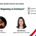 Politics of Basic Income Talk Series – Bru Laín & Aida Martinez on December 21, 2023: “What’s Happening in Catalunya?”