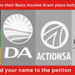 Demand ANC show their plans for Basic Income Grant promise