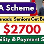 $2700 CRA Scheme for Canada Seniors, Check the Eligibility & Payment Status