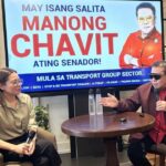 Chavit promises cheaper e-jeeps, Bangko ng Masa, basic income law