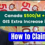 Canada $500/M + $2100 GIS Extra Increase in 2024 -Who will get this? Check Eligibility & Payment Date