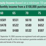 Guaranteed Income Options with Annuity Products